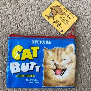Cat Butt Coin Purse